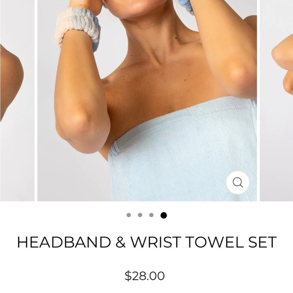 PJ salvage head wrap and wristband set - Picture 3 of 3